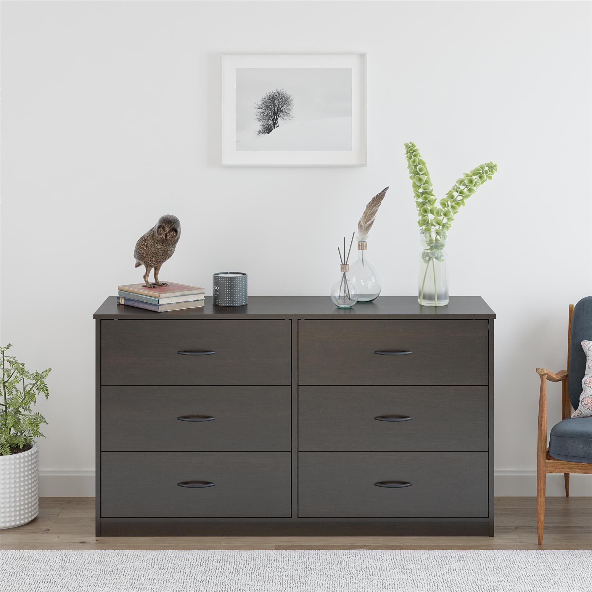 Mainstays Emery 6 Drawer Dresser, Multiple Colors – dorel-reviews